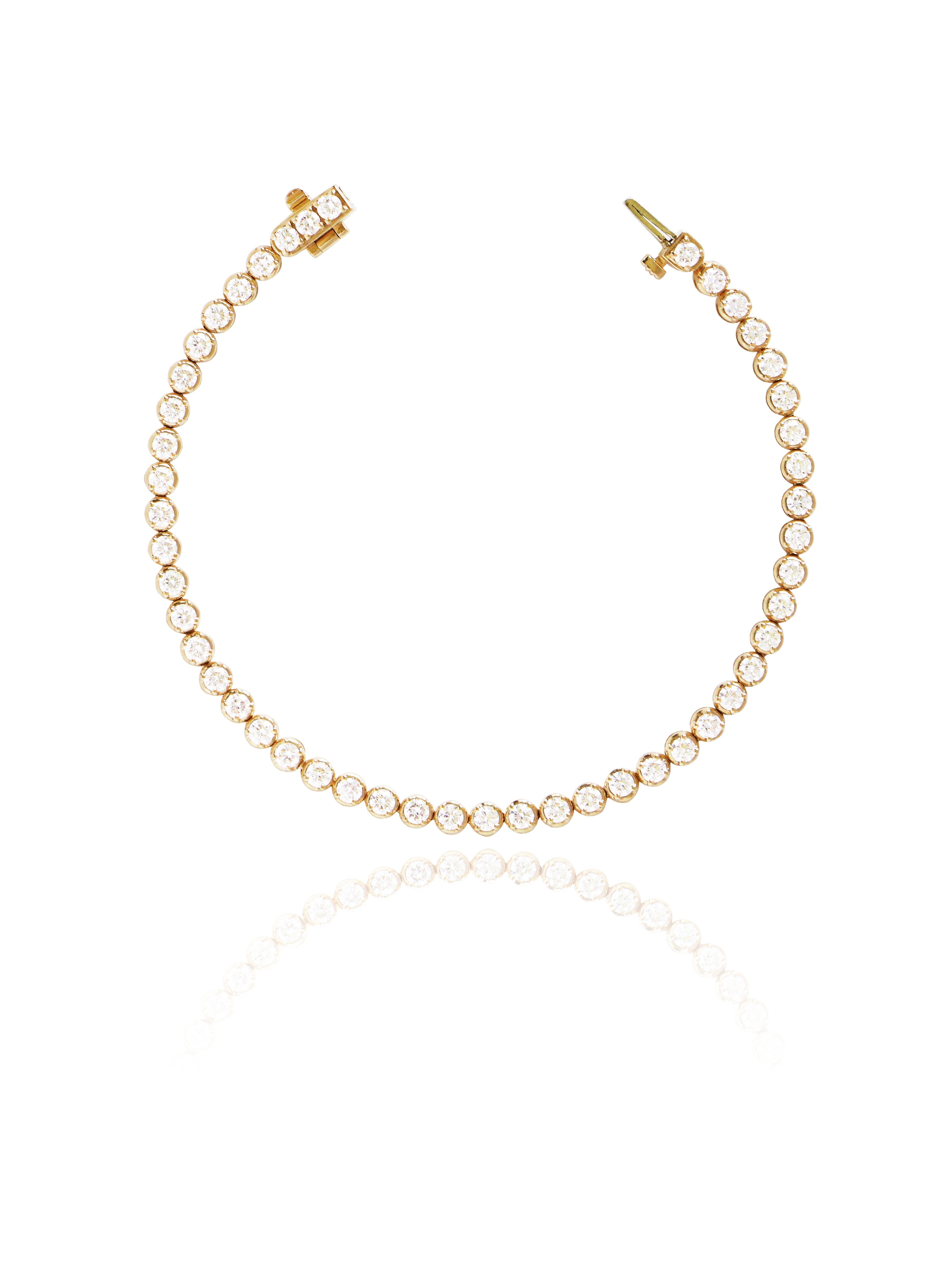 Carmen Diamond Bracelet in Rose Gold