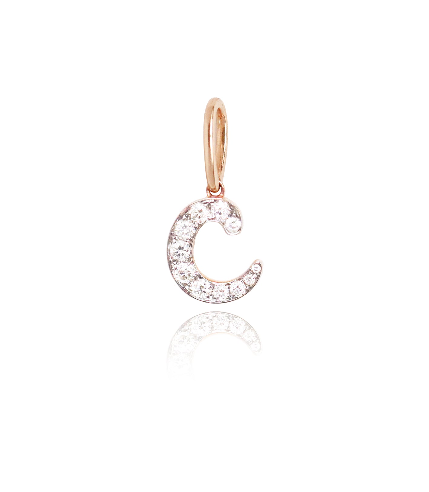 C Diamond Mini Charm