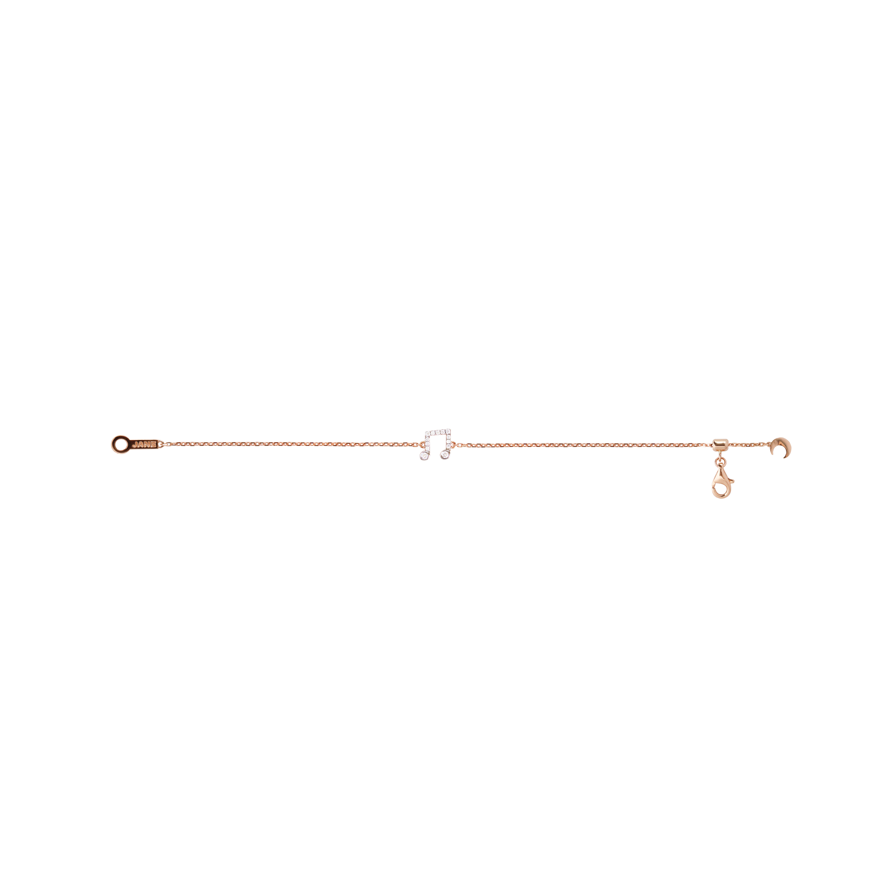 Quavers Diamond Bracelet in 18K White | Rose | Yellow Gold
