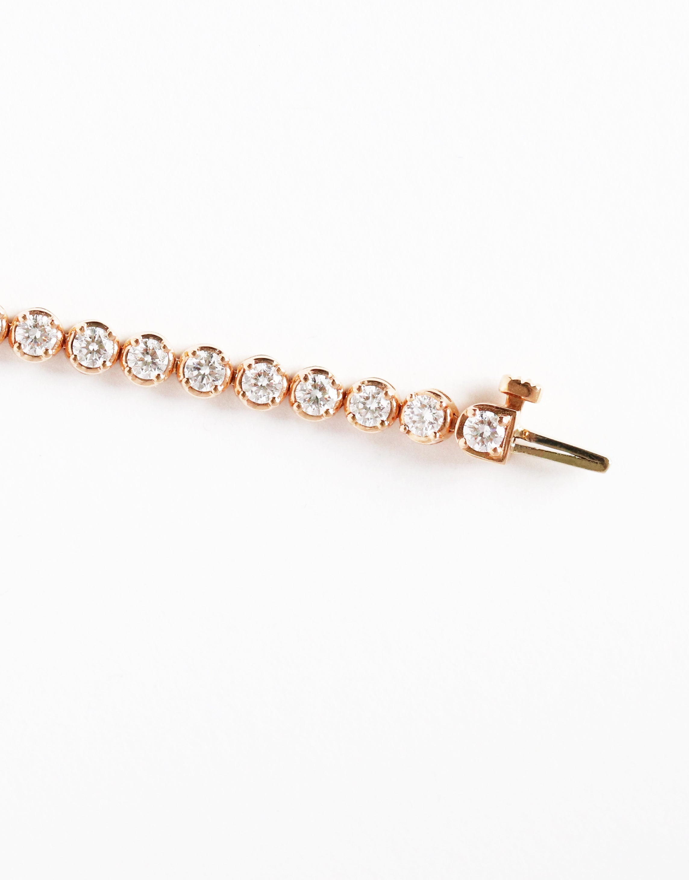 Carmen Diamond Bracelet in Rose Gold